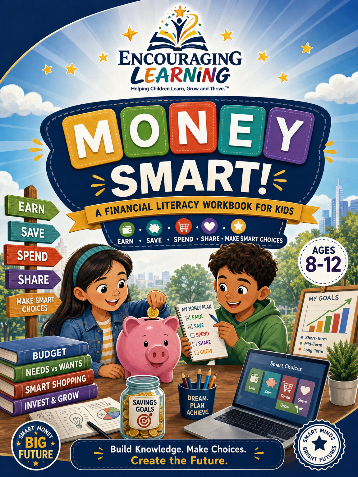 Money Smart! Financial Literacy Workbook for Kids