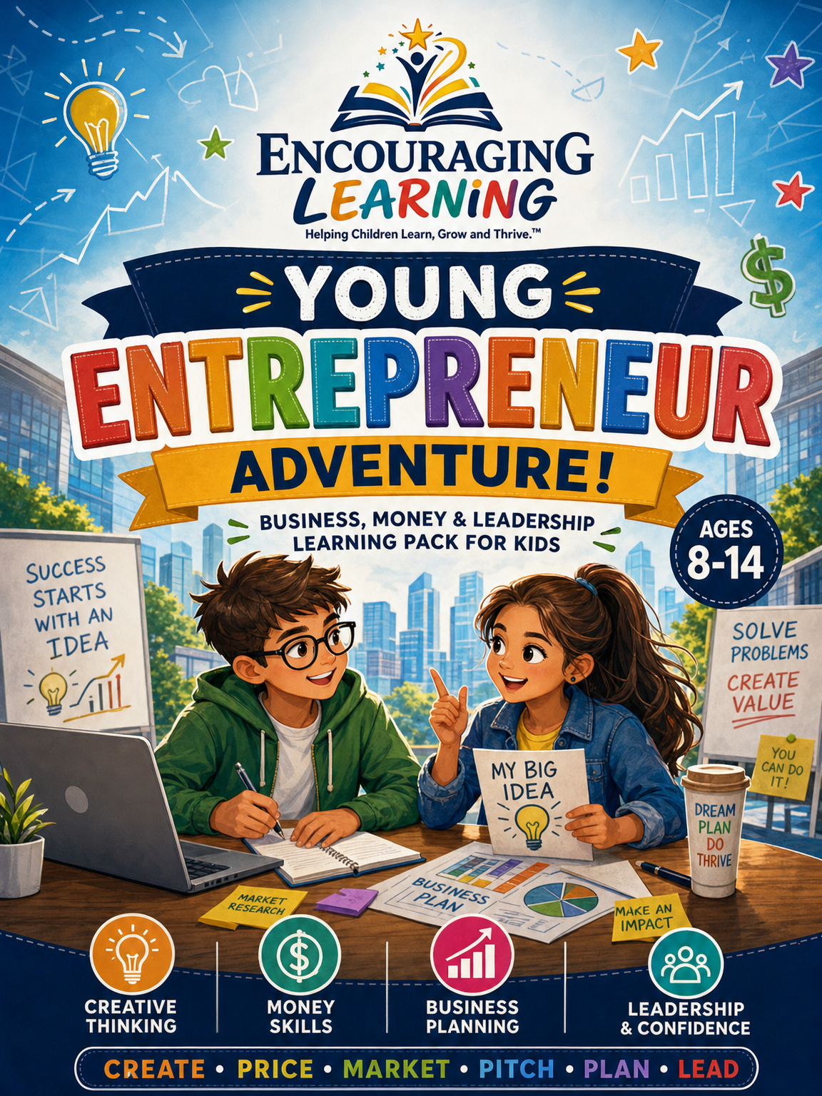 Young Entrepreneur Adventure Premium Learning Pack